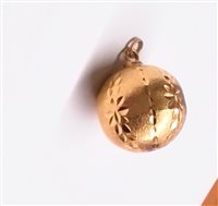 Pendente Soprana Gioielleria Donna in Oro OG SFERA SATINATA - OG SFERA SATINATA